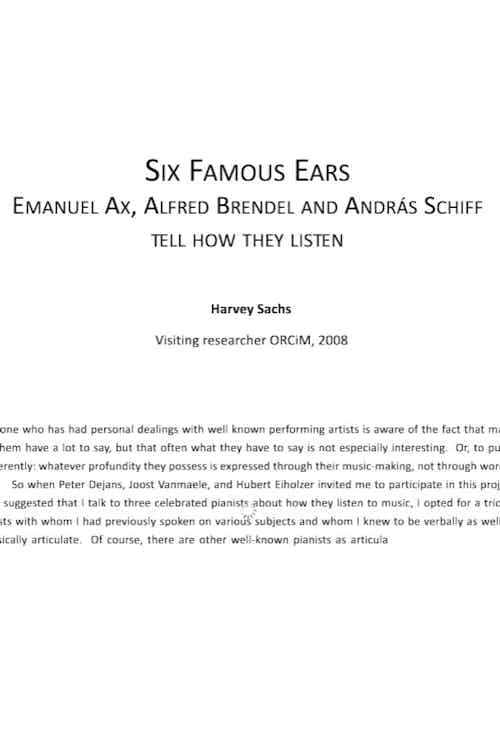 Six Famous Ears